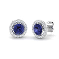 Tanzanite Diamond Ring 1.43ct – BJE0030~TZ – 18k White Gold