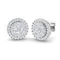 Cluster Diamond Ring 1.26ct–1.69ct – BJE0129 – 18k White Gold