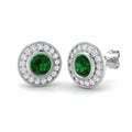 Emerald Diamond Ring 1.34ct – BJE0146~EM – 18k White Gold