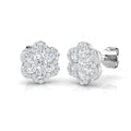 Cluster Diamond Ring 0.56ct–0.86ct – BJE0153 – 18k White Gold
