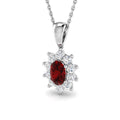 Ruby Diamond Ring 1.07ct – BJP0076~RY – 18k White Gold