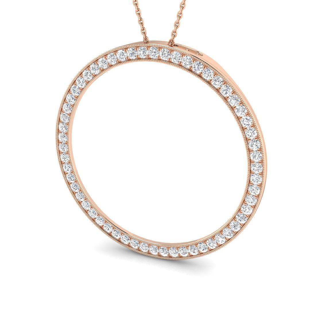 Circle of Life Diamond Ring 1.0ct – BJP0121 – 18k Rose Gold