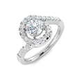 Engagement Diamond Ring 0.72ct – BJR0073 – 18k White Gold