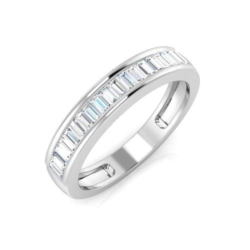Half Eternity Diamond Ring 0.28ct–0.94ct – BJR0131B – 18k White Gold