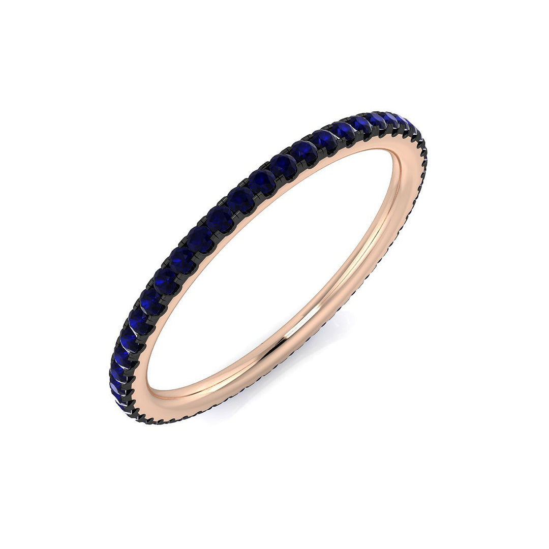 Eternity Diamond Ring 0.38ct – BJR0150~BS – 18k Rose Gold