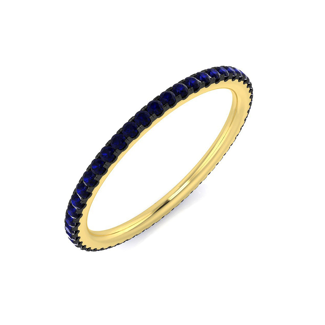 Eternity Diamond Ring 0.38ct – BJR0150~BS – 18k Yellow Gold