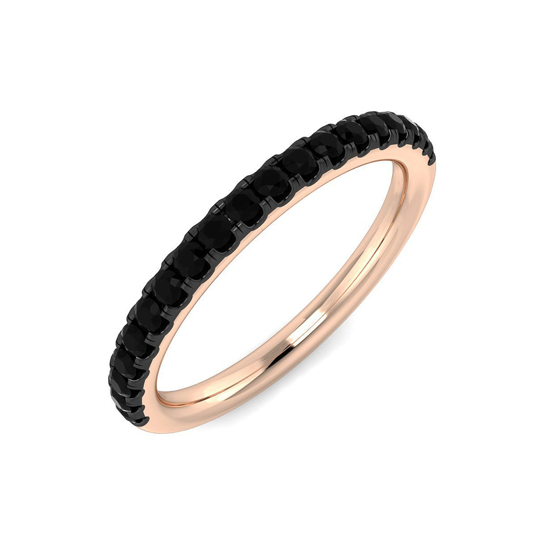 Half Eternity Diamond Ring 0.27ct – BJR0446~BD – 18k Rose Gold