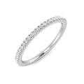 Half Eternity Diamond Ring 0.19ct–0.2ct – BJR0457 – 18k White Gold