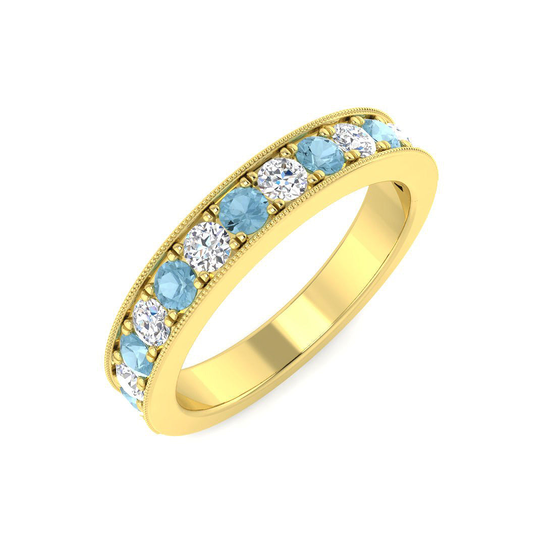 Eternity Diamond Ring 0.62ct – BJR0496~AQ – 18k Yellow Gold