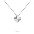 Heritage Bloom Necklace - Solid White Gold