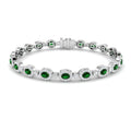 Emerald Diamond Ring 5.55ct – SB2037A~EM – 18k White Gold