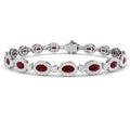 Ruby Diamond Ring 8.1ct – SB1910~RY – 18k White Gold