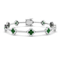Clover Diamond Ring 2.55ct – SB2556~EM – 18k White Gold