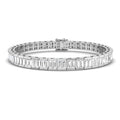Baguette & Brilliant Lab-Grown Diamond Ring 8.15ct – SB400-8CTS – 18k White Gold