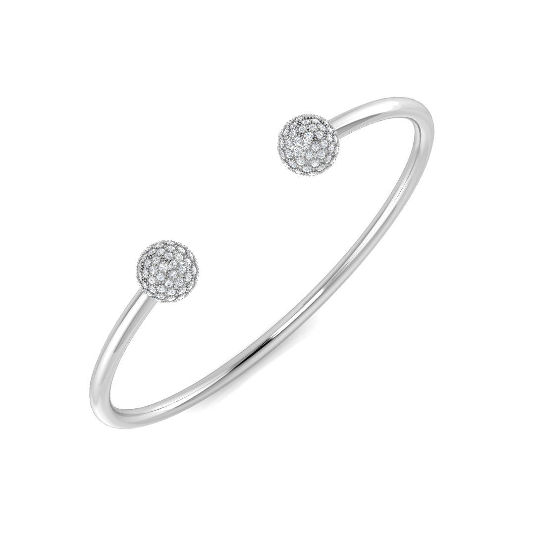 Torque Diamond Ring 0.41ct – SBK1086 – 18k White Gold
