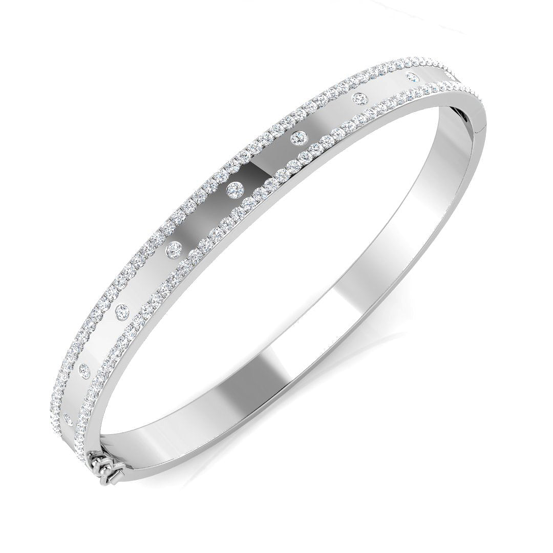 Fancy Designs Diamond Ring 1.77ct – SBK1102 – 18k White Gold