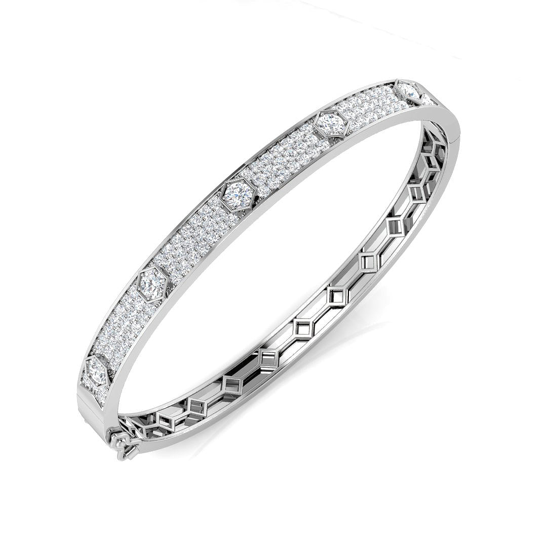 Fancy Designs Diamond Ring 1.9ct – SBK1109 – 18k White Gold