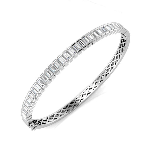 Eternity Diamond Ring 2.19ct – SBK1148 – 18k White Gold