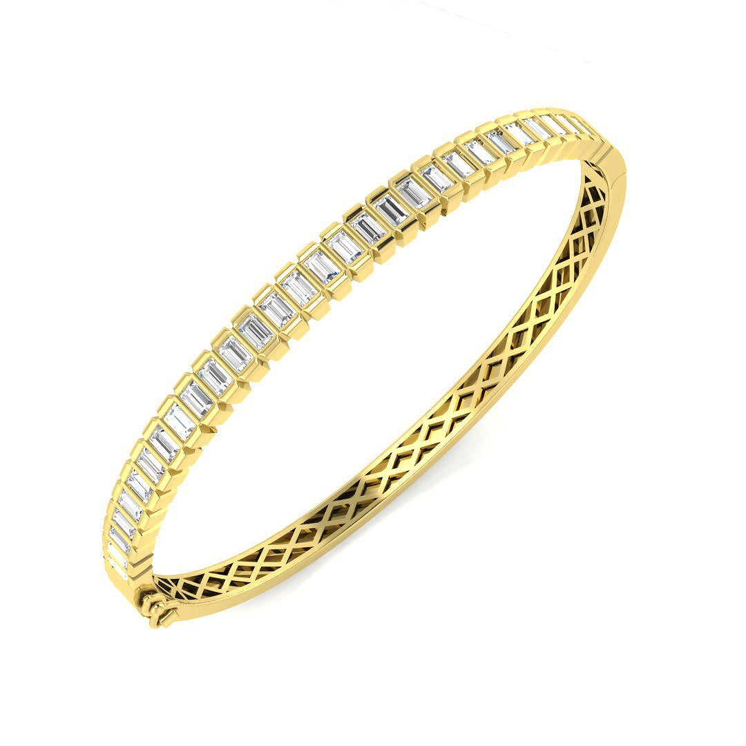 Eternity Diamond Ring 2.19ct – SBK1148 – 18k Yellow Gold