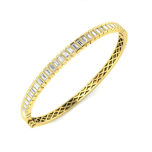Eternity Diamond Ring 2.19ct – SBK1148 – 18k Yellow Gold