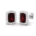 Ruby Diamond Ring 2.14ct – SE4697~RY – 18k White Gold