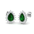 Emerald Diamond Ring 1.82ct – SE4790~EM – 18k White Gold