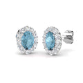 Aquamarine Diamond Ring 1.35ct – SE4189~AQ – 18k White Gold