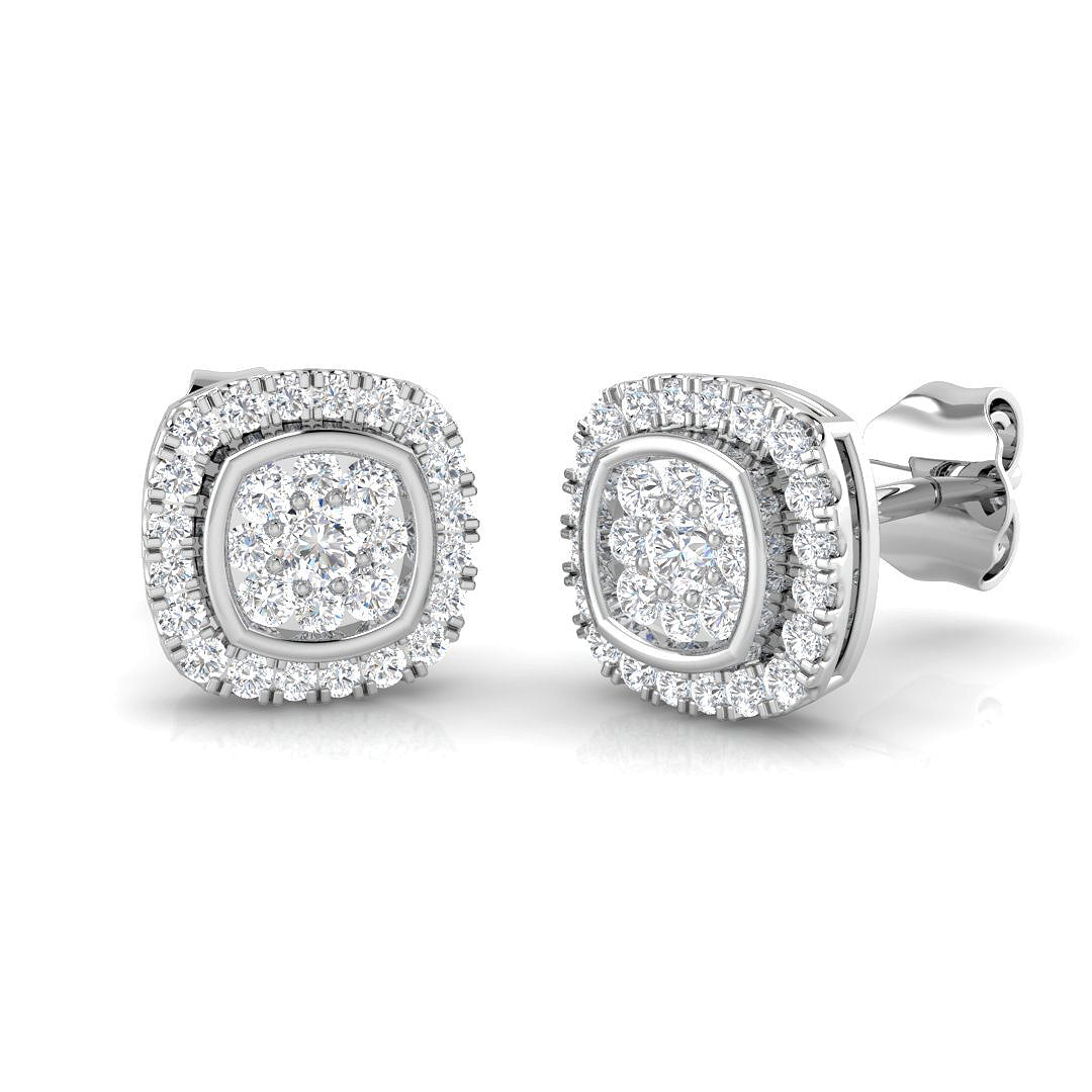 Cluster Diamond Ring 0.29ct – SE4523 – 18k White Gold