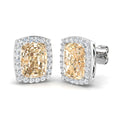 Morganite Diamond Ring 3.2ct – SE4696~MG – 18k White Gold