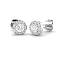 Halo Diamond Ring 0.43ct – SE4775-3.50 – 18k White Gold