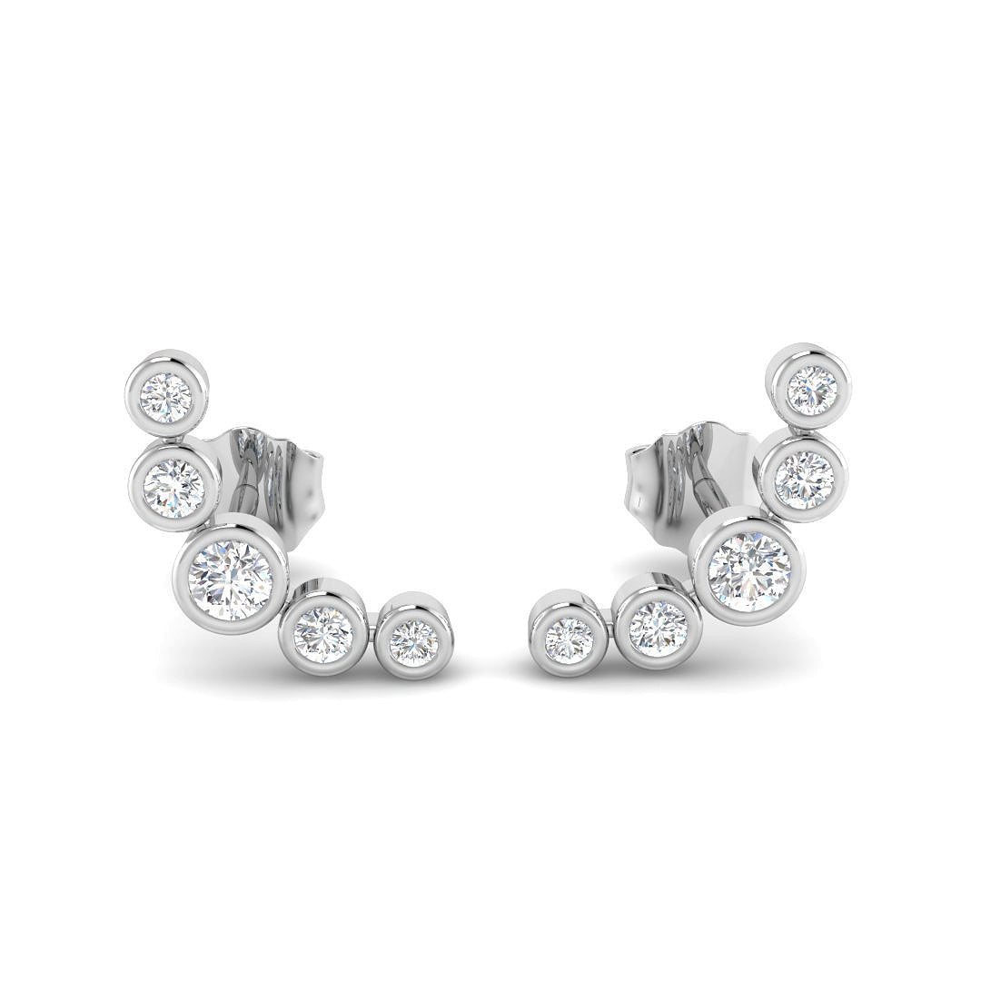 Crawlers Diamond Ring 0.15ct–0.27ct – SE4865 – 18k White Gold
