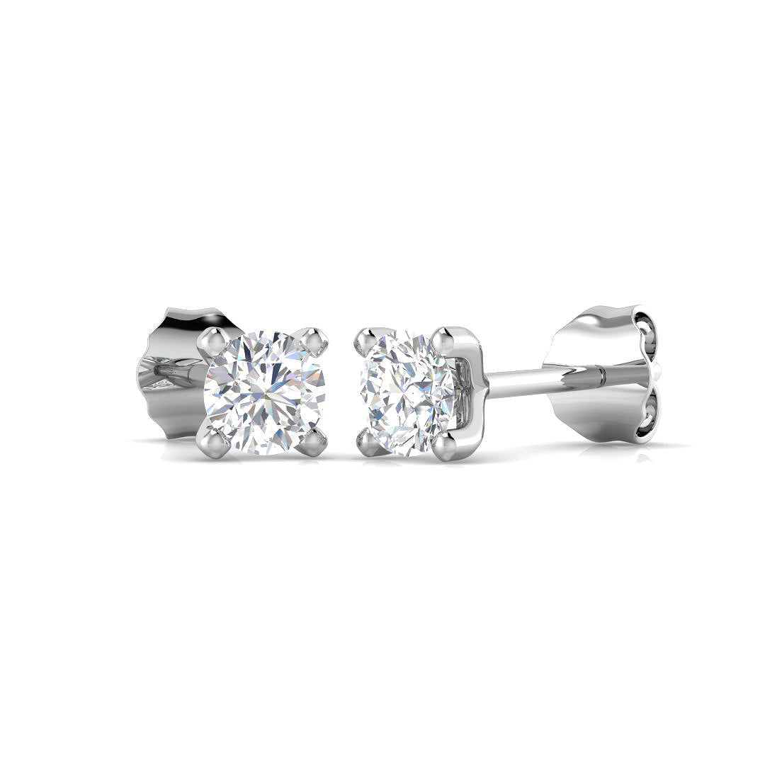 Solitaire Diamond Ring 0.5ct – SE4941 – 18k White Gold