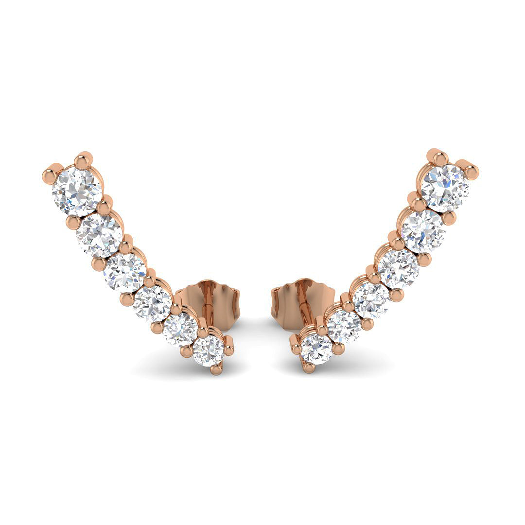 Crawlers Diamond Ring 1.02ct – SE5067 – 18k Rose Gold