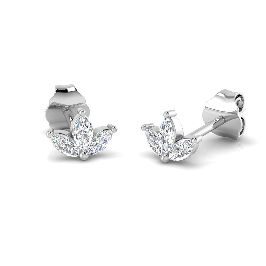 Shape Diamond Ring 0.21ct – SE5084 – 18k White Gold