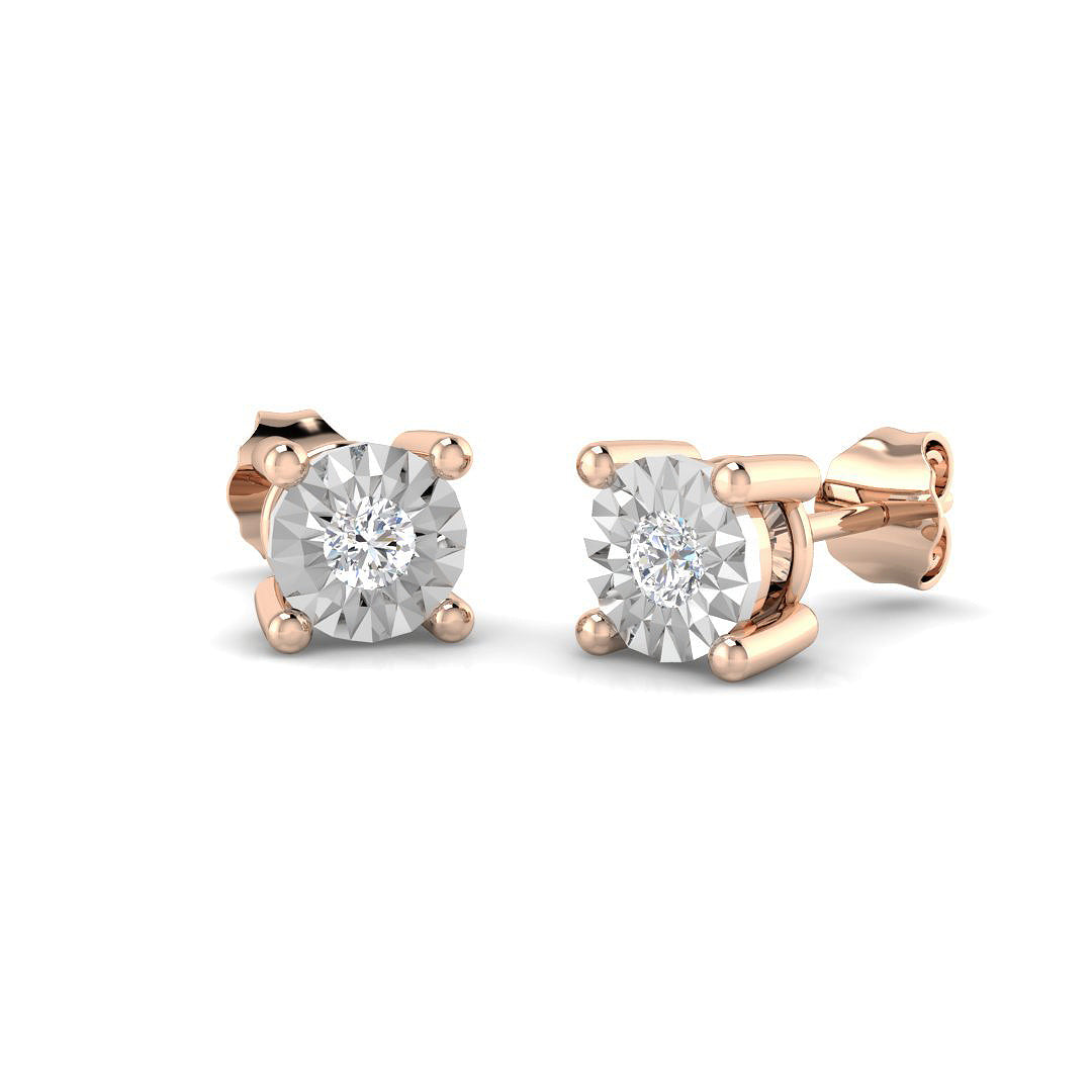 Solitaire Diamond Ring 0.25ct – SE5170A – 18k Rose Gold