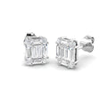 Baguette & Brilliant Diamond Ring 0.77ct – SE5197 – 18k White Gold