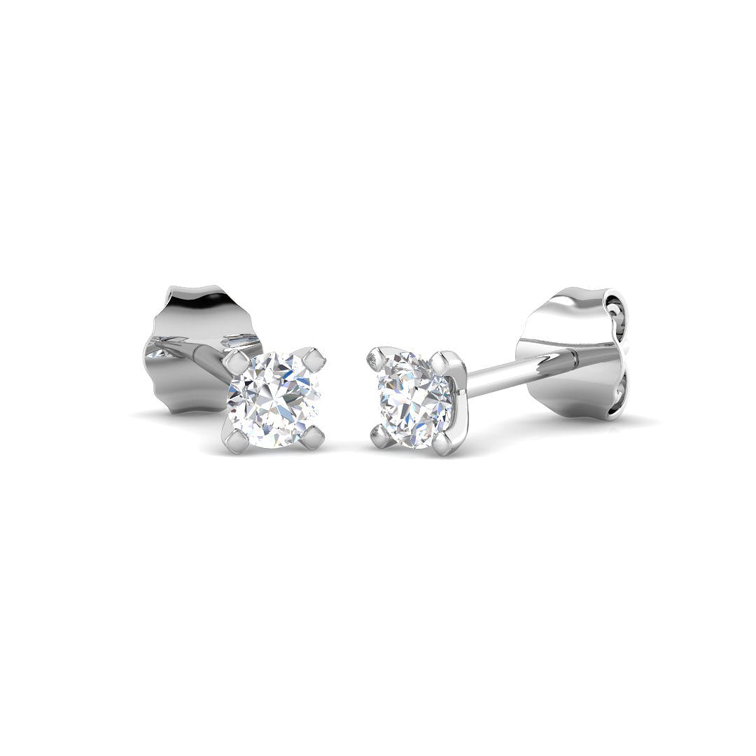 Solitaire Diamond Ring 0.25ct – SE5339 – 18k White Gold