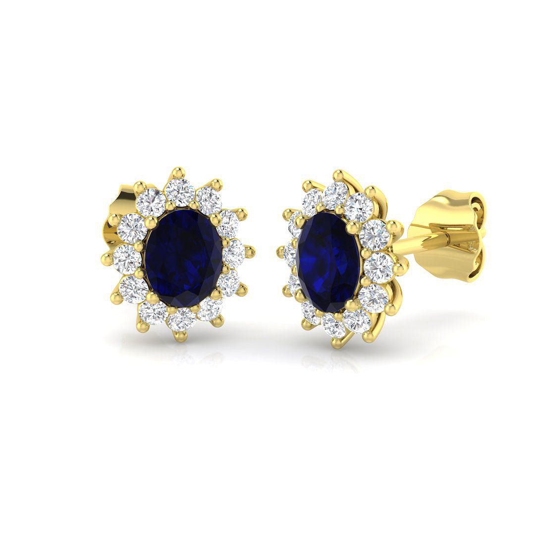 Diana Diamond Ring 1.24ct–7.01ct – SE4919~BS – 18k Yellow Gold
