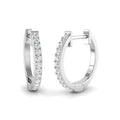 Hoops Diamond Ring 0.2ct – SE5728 – 18k White Gold