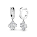 Clover Diamond Ring 0.32ct – SE5909 – 18k White Gold