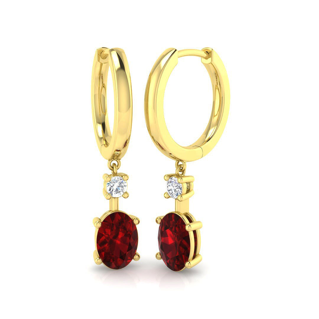 Ruby Diamond Ring 1.92ct – SE6073~RY – 14k Yellow Gold
