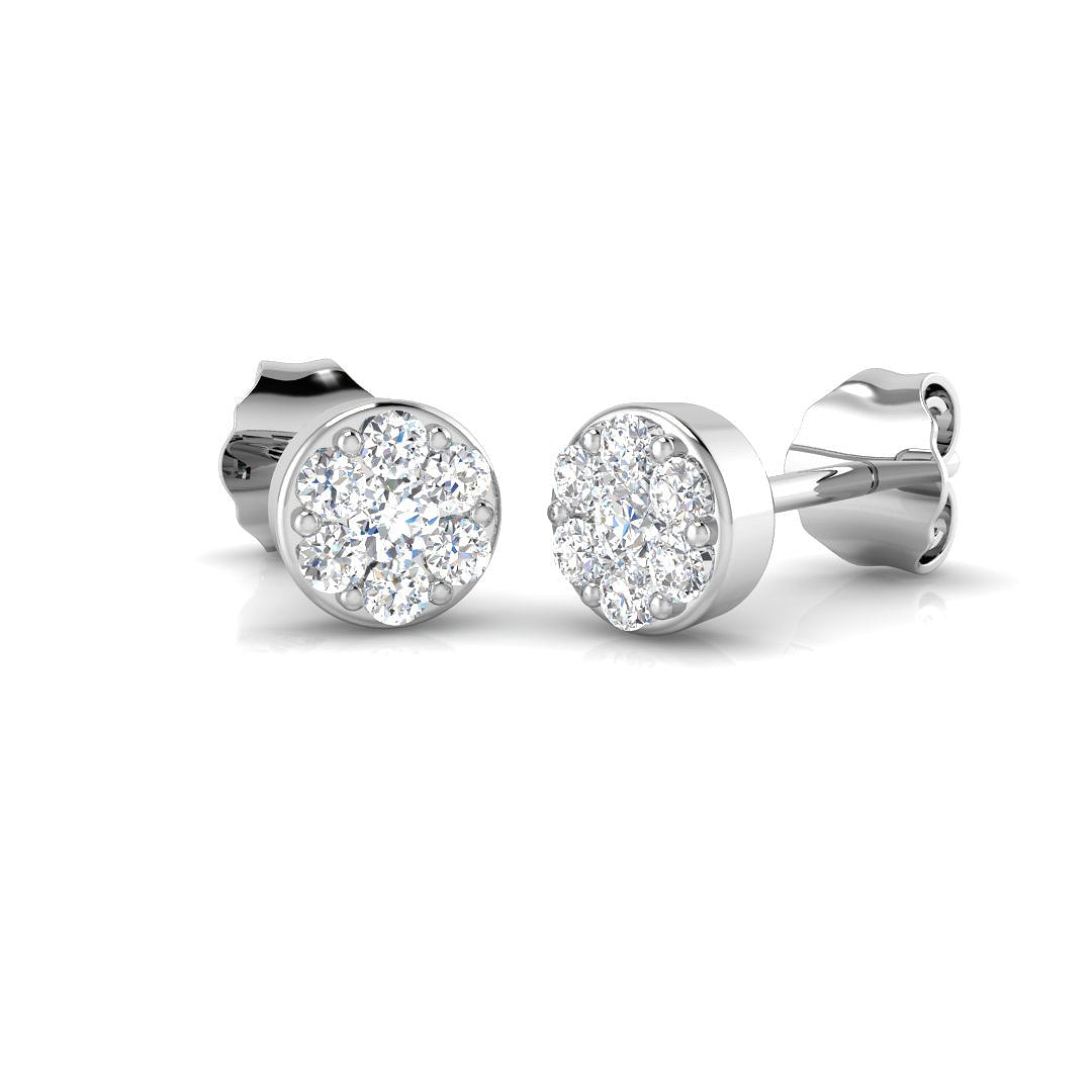 Cluster Diamond Ring 0.25ct–0.72ct – SE5857 – 18k White Gold