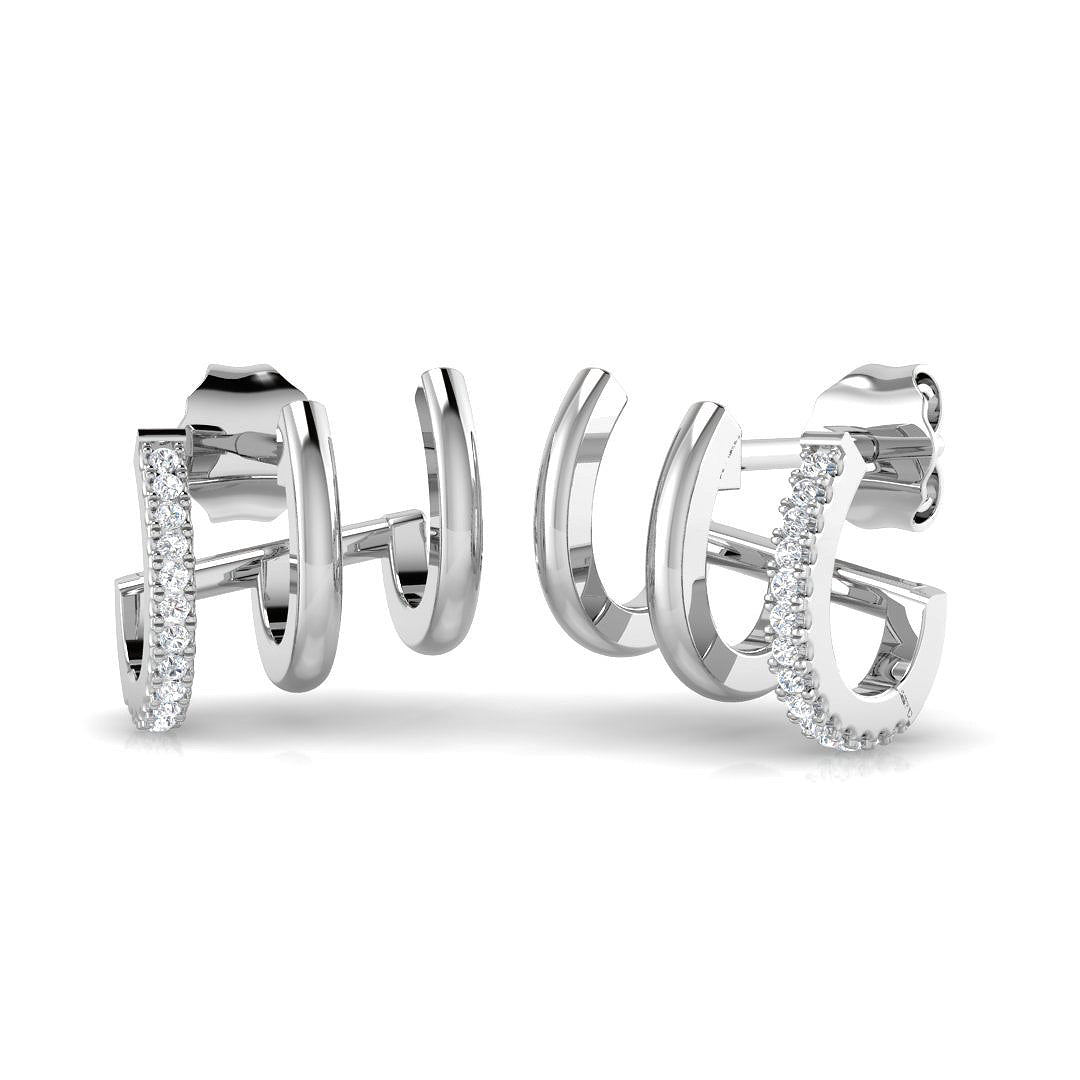 Crawlers Diamond Ring 0.05ct – SE6166 – 18k White Gold