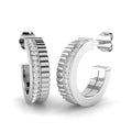 Hoops Diamond Ring 0.33ct – SE6259 – 18k White Gold