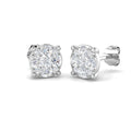 Cluster Diamond Ring 0.72ct–0.73ct – SE6283 – 18k White Gold