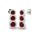 Ruby Diamond Ring 2.23ct – SE6377~RY – 18k White Gold