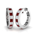 Ruby Diamond Ring 3.18ct – SE6482~RY – 18k White Gold