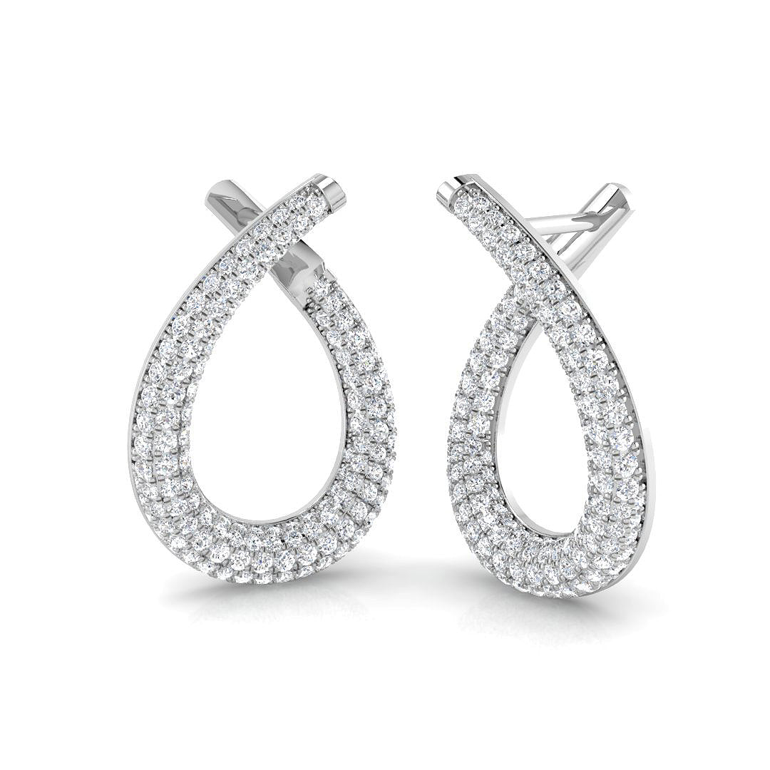 Fancy Diamond Ring 1.01ct – SE6495 – 18k White Gold