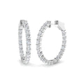 Hoops Diamond Ring 1.99ct – SE6527 – 18k White Gold