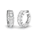 Hoops Diamond Ring 0.74ct – SE6659 – 18k White Gold